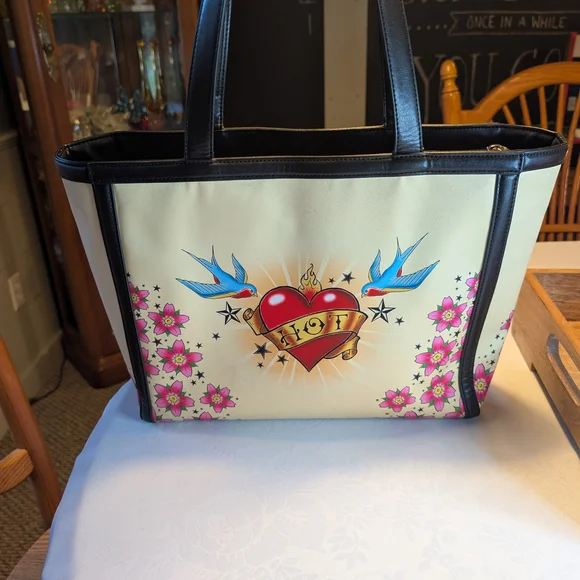 Hot Chocolate Design Retro PinupTote Bag - Picture 3 of 8